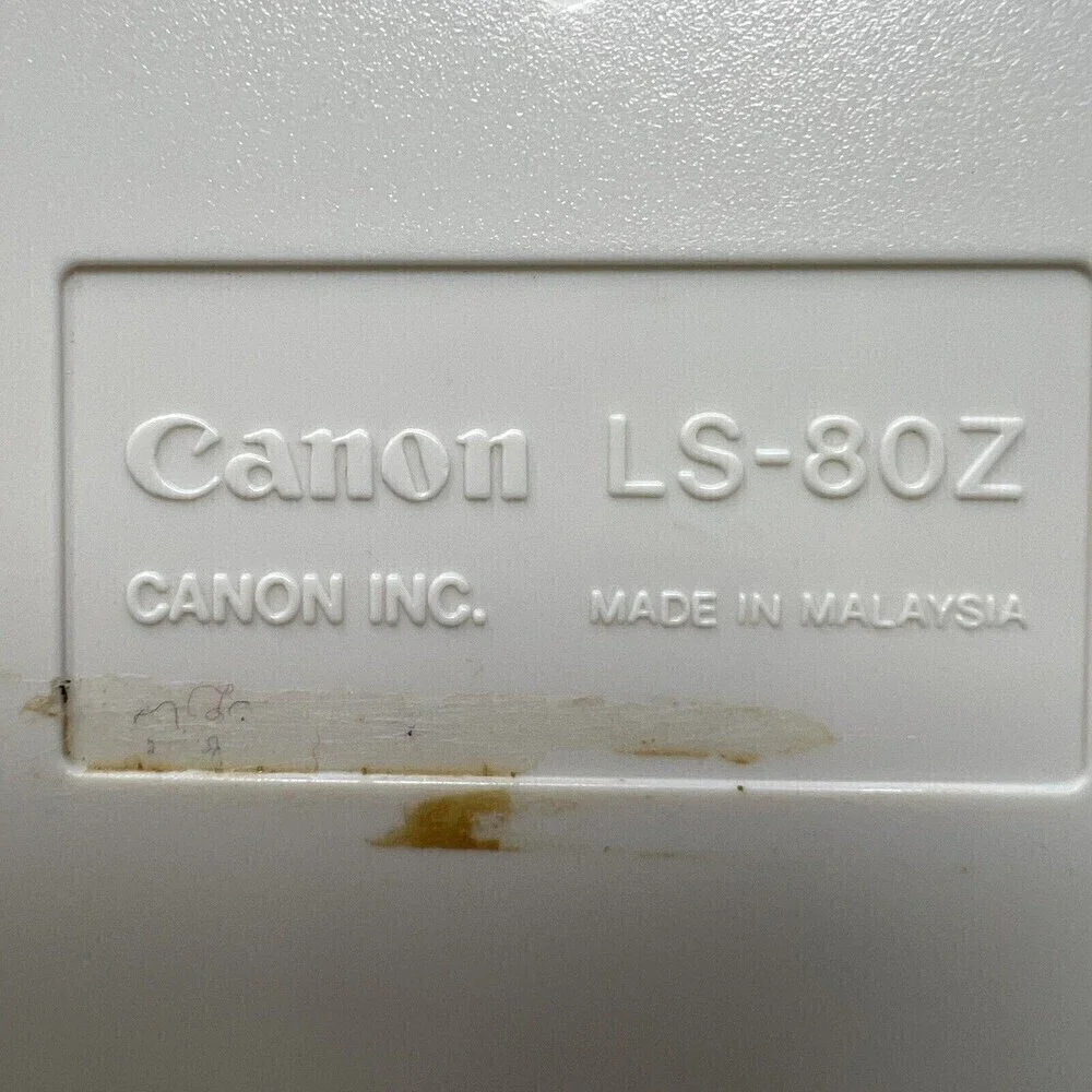 Canon Calculator Mini Solar Power Calculator Model LS-80Z Works